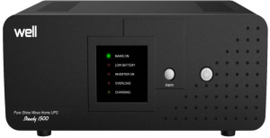 UPS-uri si stabilizatoare de tensiune - UPS centrale termice Well Steady 1500VA/900W 