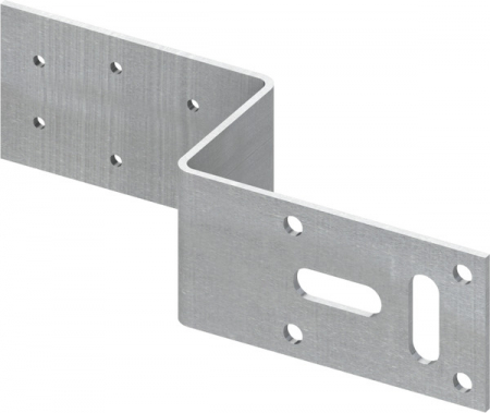 Componente de sistem - Consola simpla TECEflex din otel galvanizat pentru cot perete - 708516