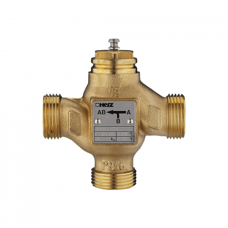 Automatizari si elemente de automatizare - Vana cu 3 cai, 3/4", KVS 6.3 m³/h, Herz
