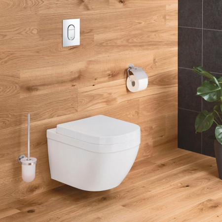 Vas wc montare suspendata fara capac Grohe Euro Ceramic Rimless Triple Vortex [3]