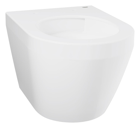 Vas WC Grohe Euro Ceramic WC de perete hung riml. compact, suspendat, pt rezervor incastrat, triple vortex, evacuare orizontala, Pure guard, compact, alb [3]