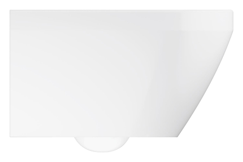 Vas WC Grohe Euro Ceramic WC rimless, suspendat, pentru rezervor incastrat, triple vortex, evacuare orizontala, capac WC, soft close, Pure guard, alb [5]