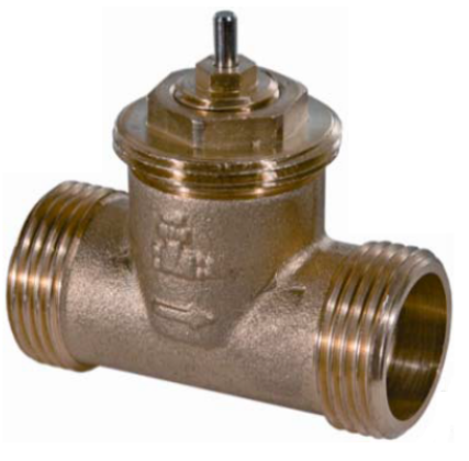 Echipamente de ventilatie si climatizare - Ventil 2 cai, DN10, racord G1/2, delta P max 2,5bar, kvs ajustabil 0,2....1,6