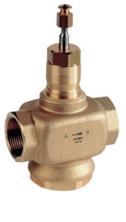 Ventile cu 2 cai - Ventil 2 cai Resideo-Centra, alama PN16 170grdC filetat DN40 kvs 25