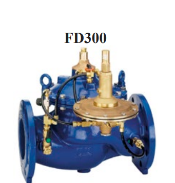 Rezervoare apa si accesorii stocare - Ventil de reglare a nivelului in rezervoare cu pilot Resideo - Braukmann (ex Honeywell), flanşe PN16 DN250