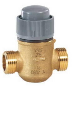 Echipamente de ventilatie si climatizare - Ventil de zona cu 2 cai Resideo - Centra (ex Honeywell), DN15 kvs 1.6 filetat exterior G1/2" alama PN16 inlocuieşte modelul V5832A4008