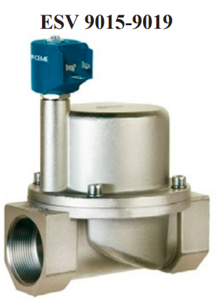 Ventile electromagnetice de abur - Ventil electromagnetic abur 180grdC, 1...10bar, 220Vca, DN38, R11/4, cu bobina 230Vca și conector