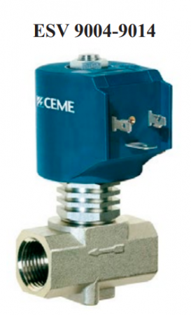 Ventile electromagnetice de abur - Electroventil pentru abur 1/2", CEME