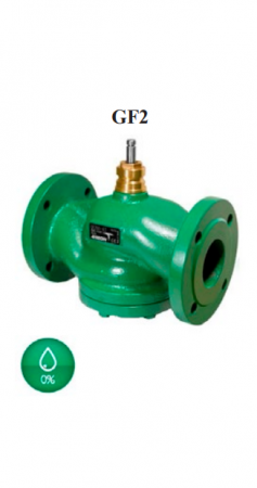 Ventile cu 2 cai - Ventil liniar 2 cai Regin, flanşe 120grdC DN50 kvs 40 etanseizari din inox pentru Delta P mai mare de 7 bar
