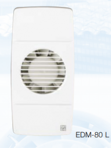 Echipamente de ventilatie si climatizare - Ventilator extractie baie EDM 80 - L Z 220-240V 50Hz