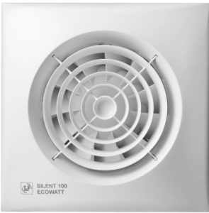 Echipamente de ventilatie si climatizare - Ventilator extractie baie SILENT 100 - CHZ  ECOWATT 230V 50Hz