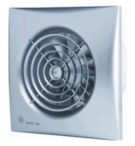 Echipamente de ventilatie si climatizare - Ventilator extractie baie SILENT 100 - CRIZ Silver 230V 50Hz