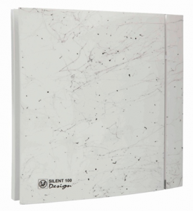 Echipamente de ventilatie si climatizare - Ventilator extractie baie SILENT 100 - CRZ Marble White Design 4 C 230V 50Hz