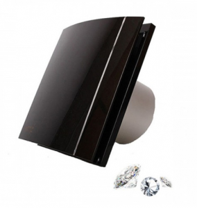 Ventilator extractie baie SILENT 100 - CZ Black Design Swarovski 4C 220-240V 50Hz [1]