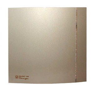 Echipamente de ventilatie si climatizare - Ventilator extractie baie SILENT 100 - CZ Champagne Design Swarovski 4C 220-240V 50Hz