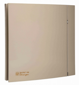 Echipamente de ventilatie si climatizare - Ventilator extractiVentilator extractie baie SILENT 200 - CZ Champagne Design 4C 220-240V 50Hz e baie SILENT 200 - CZ Black Design 4C 220-240V 50Hz