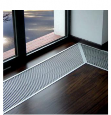 Convector de pardoseala cu convectie naturala, 1308 W, Radox model RCN2100/410/130 [2]