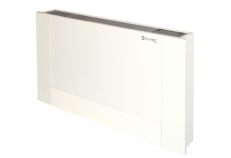 Echipamente de ventilatie si climatizare - Ventiloconvector tip carcasat vertical, 2.21 kW / 2.11 kW, model cu 2 tevi, termostat si port RS485, Clivet Elforoom2