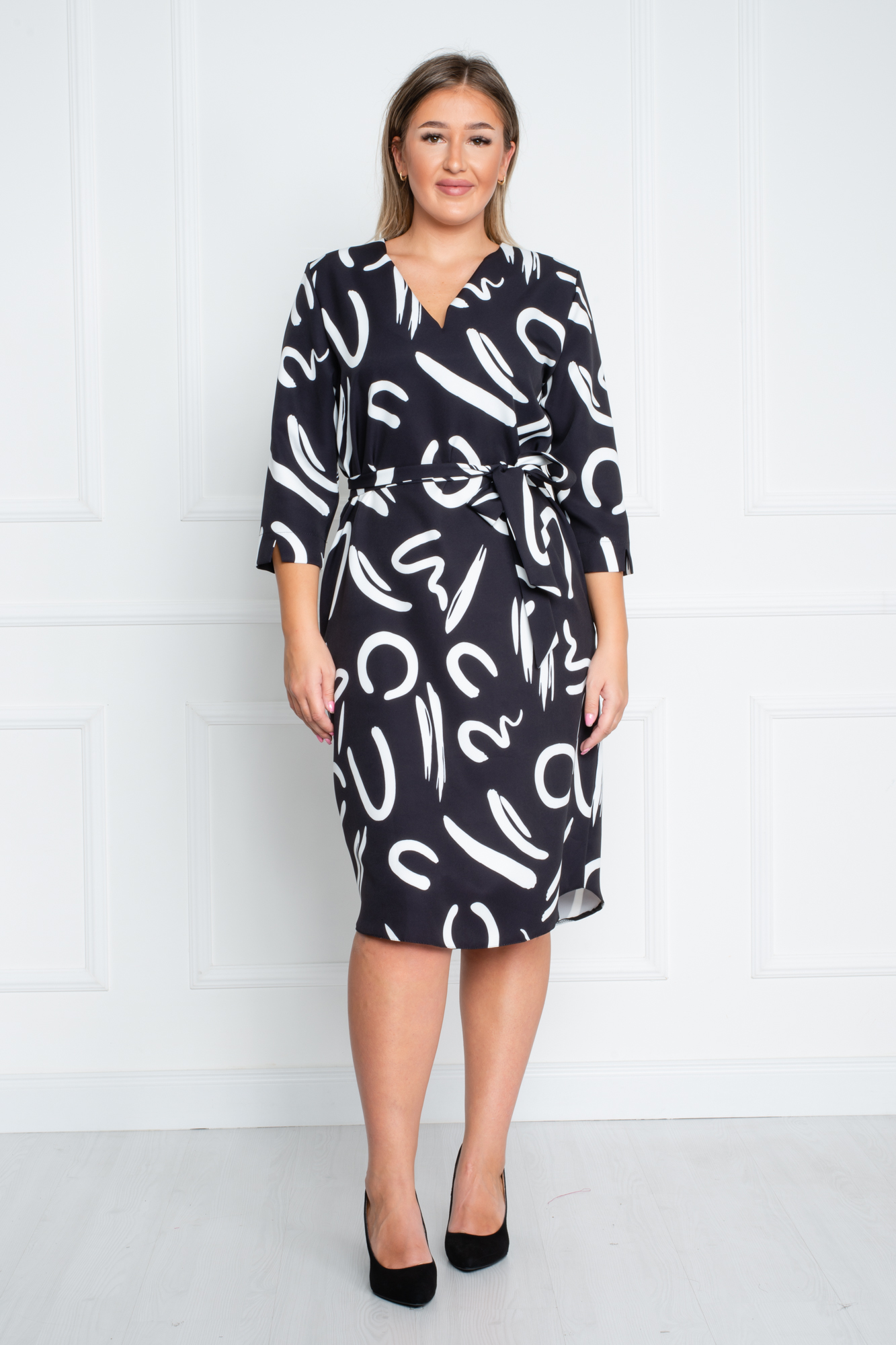 Rochie Althea midi neagra [1]