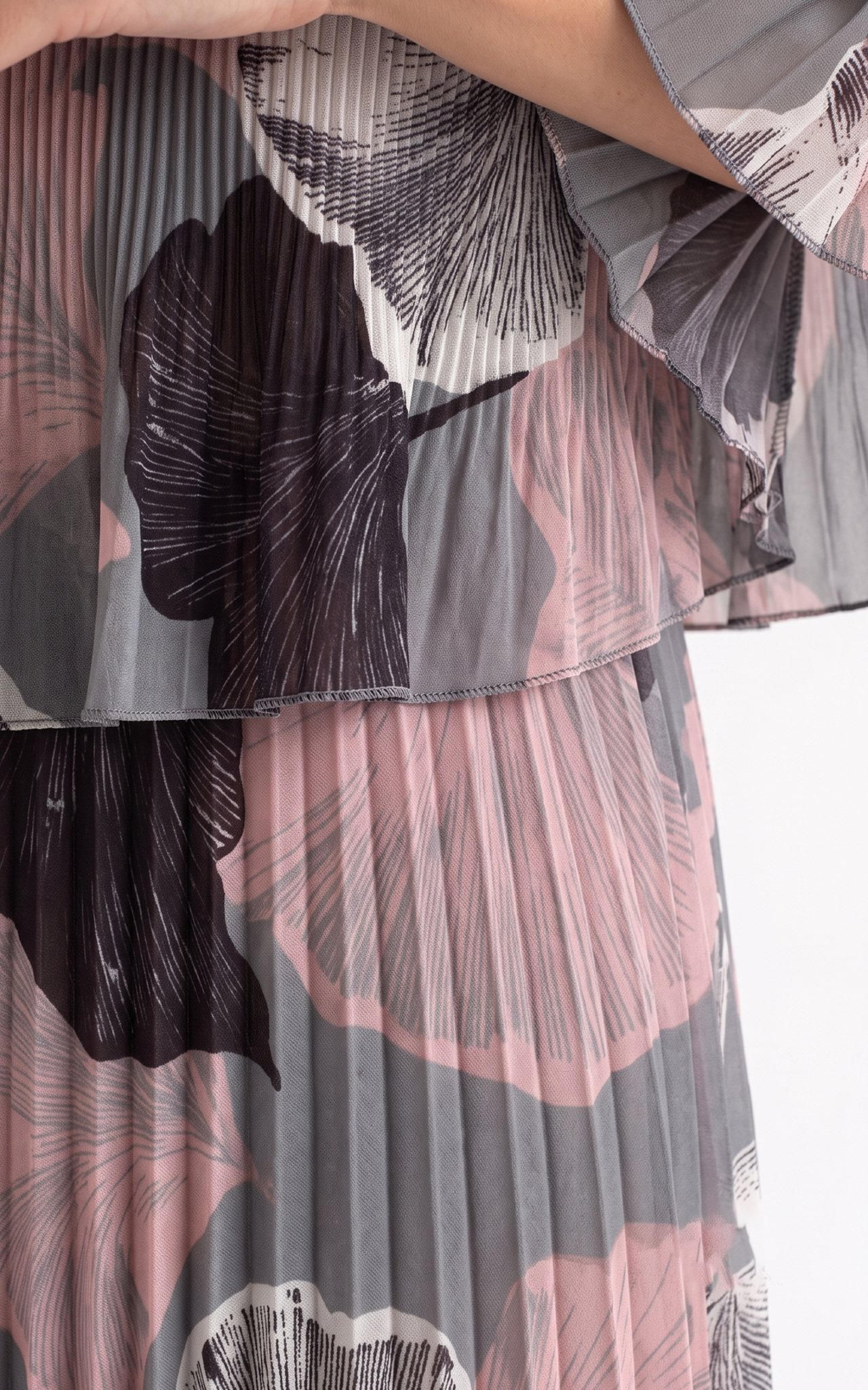 Rochie de vara Ginny midi gri [2]