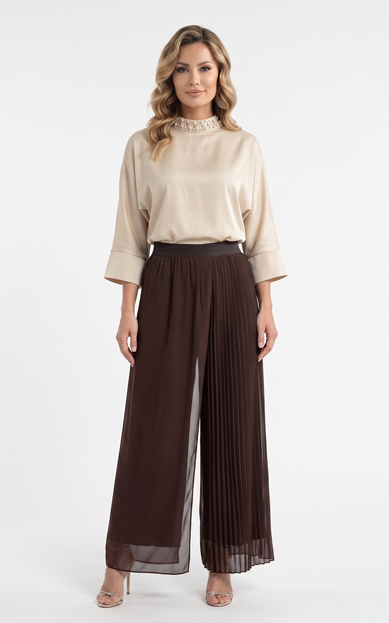 Bluza de toamnă Gianina bej [2]