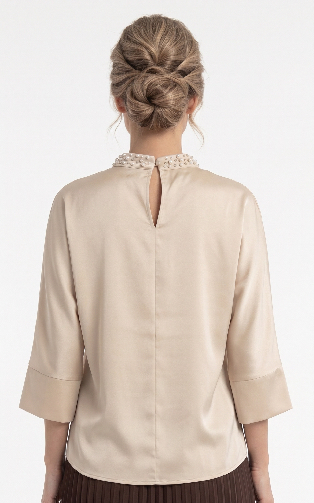 Bluza de toamnă Gianina bej [5]