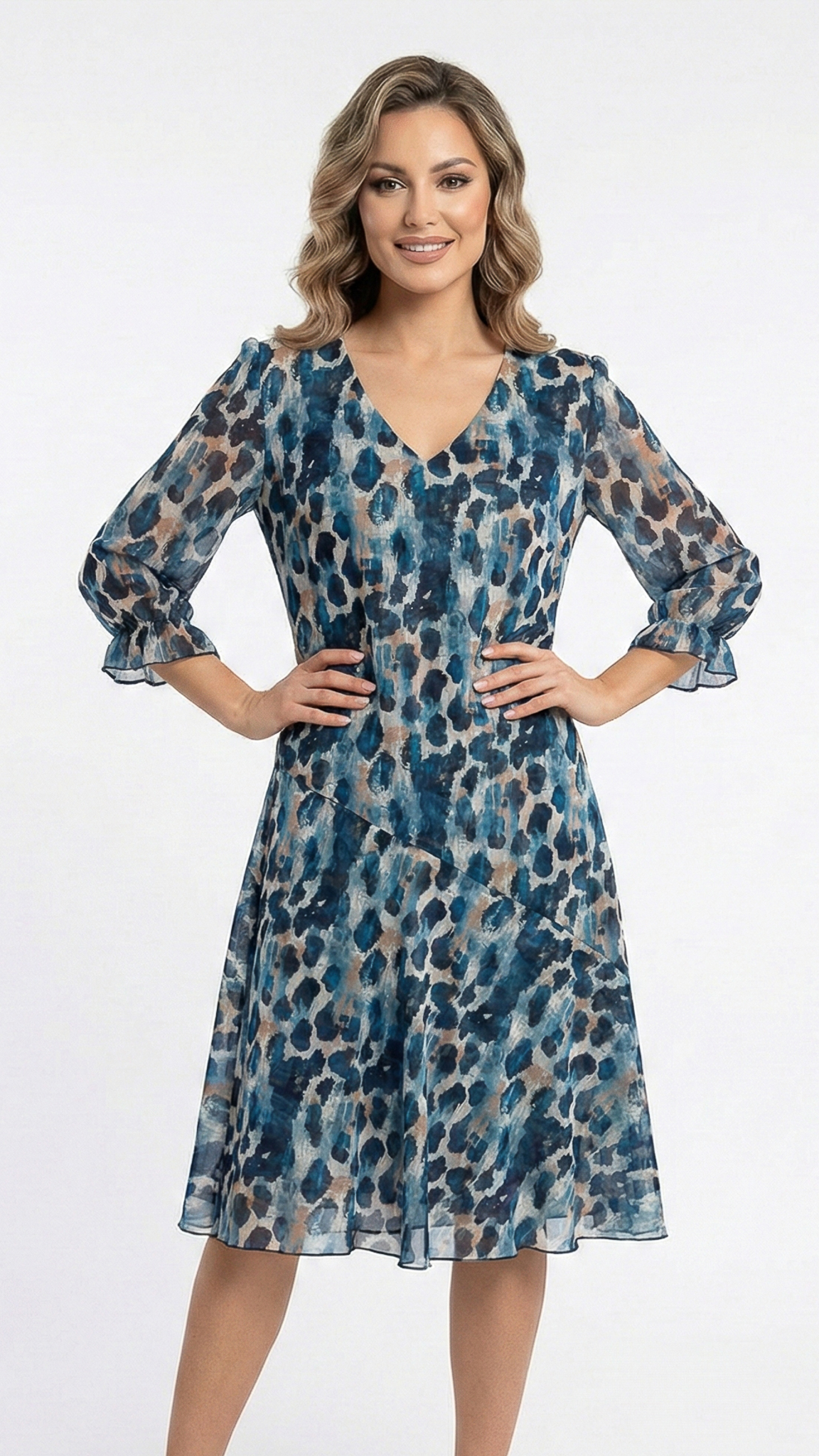 Femei - Rochie Fanta bleumarin