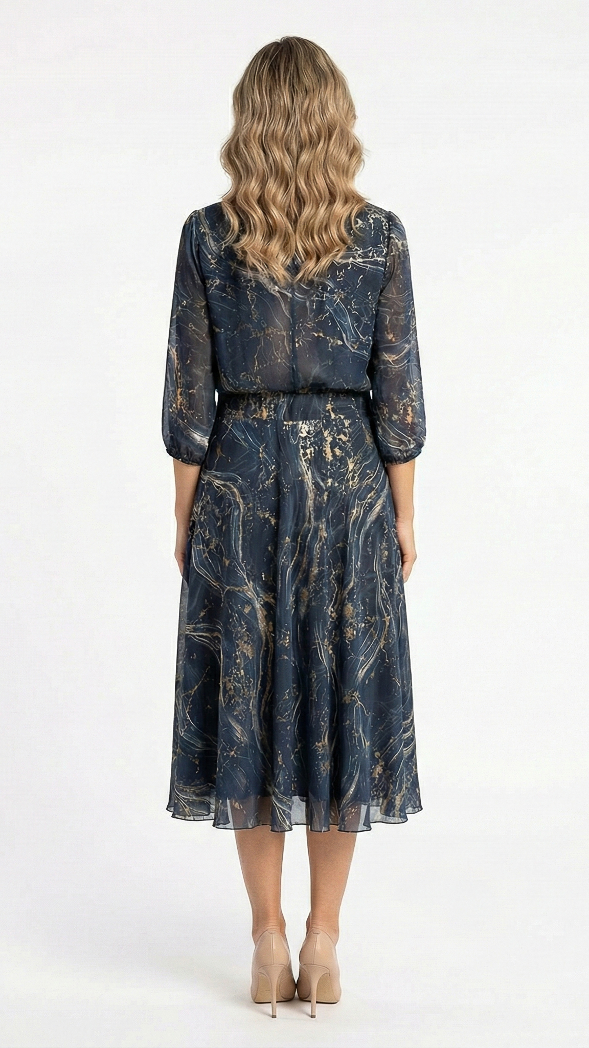 Rochie Florencia bleumarin [6]