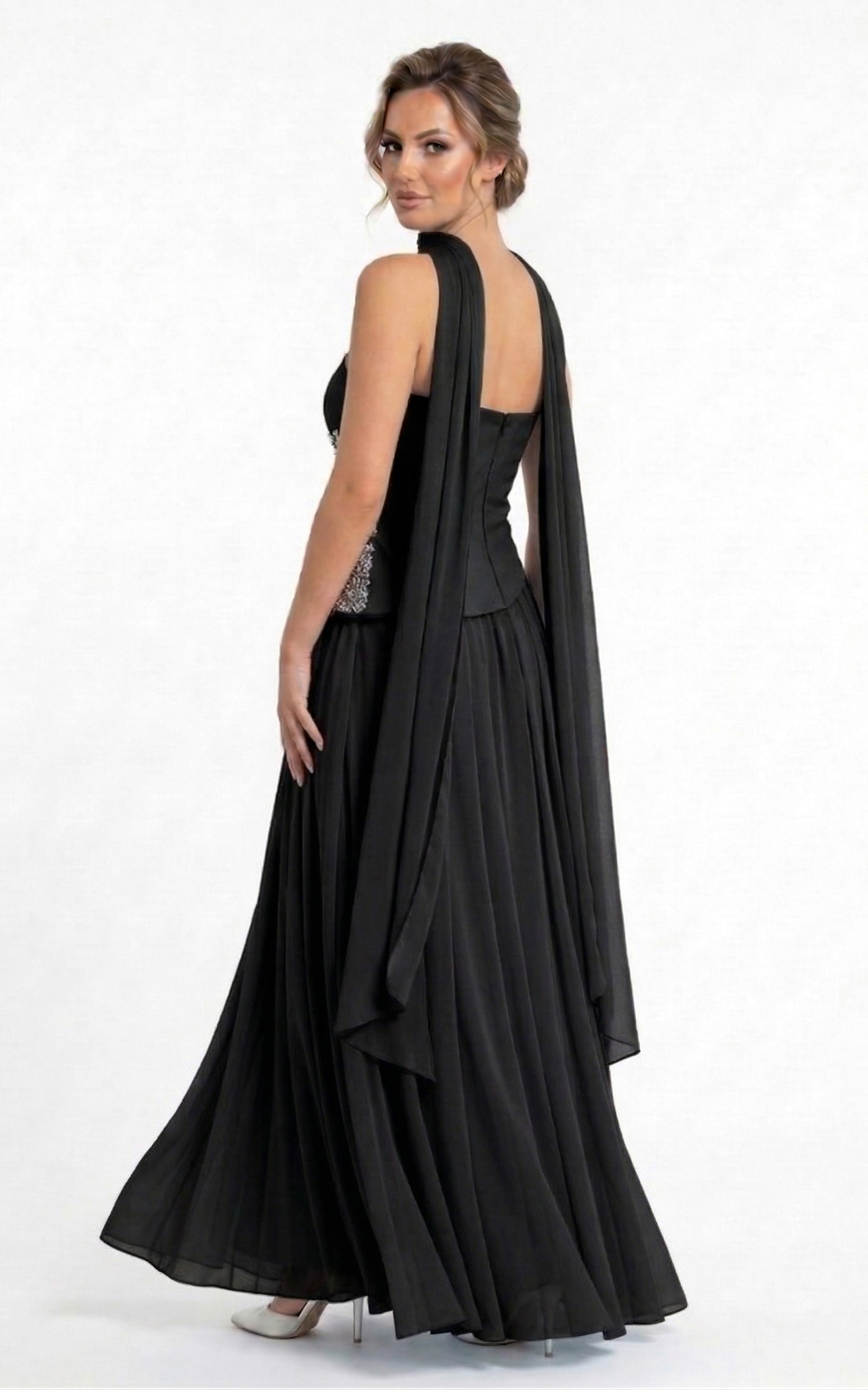 Rochie Gracyn lunga neagra [3]