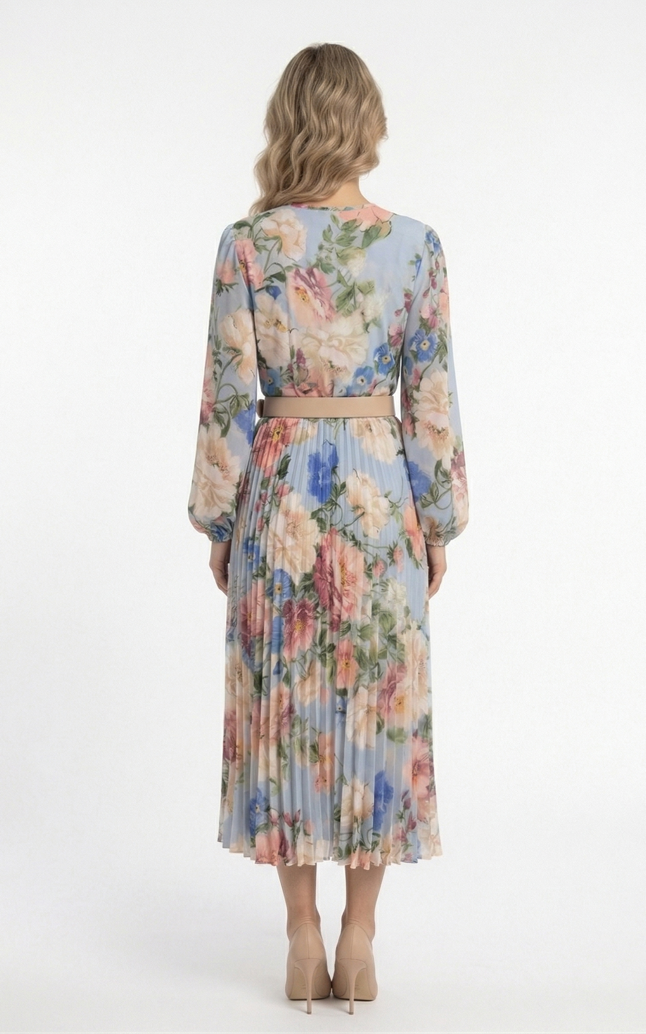 Rochie Galilee midi bleu [3]