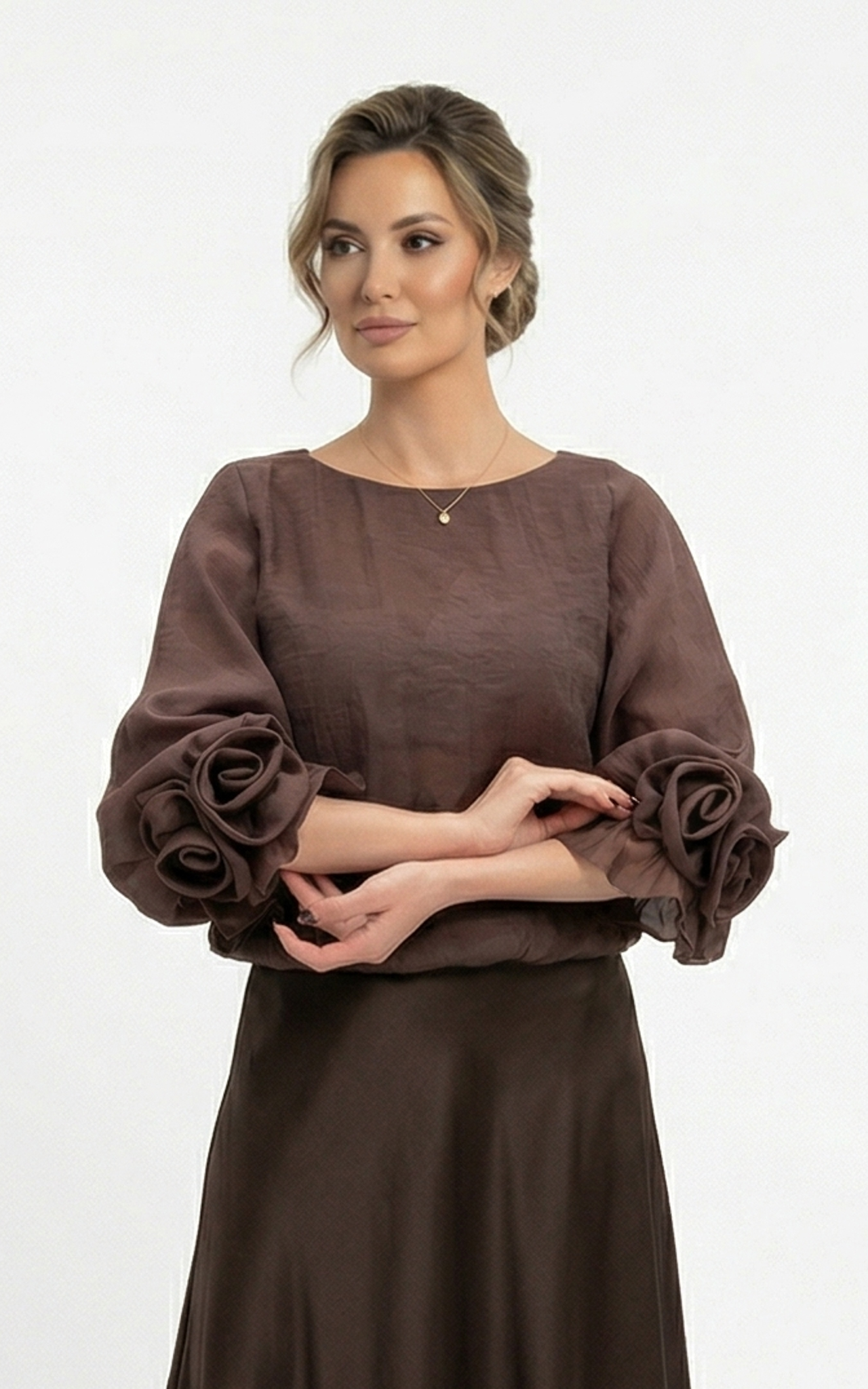 Bluza Genevie maro [1]