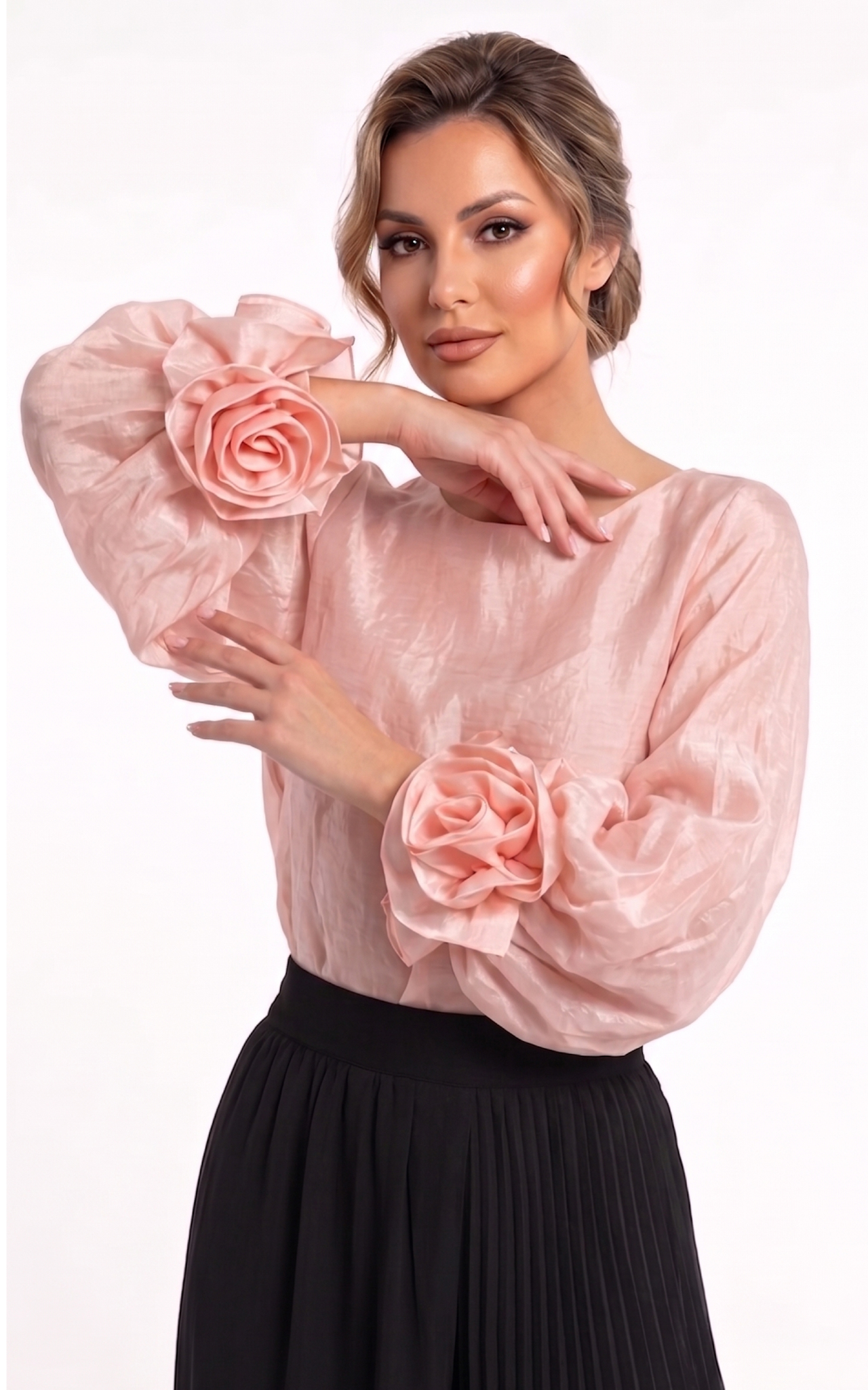 Femei - Bluza Genevie pudra