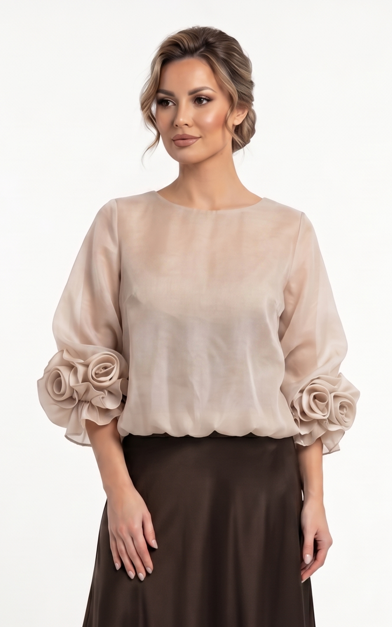 Femei - Bluza Genevie bej