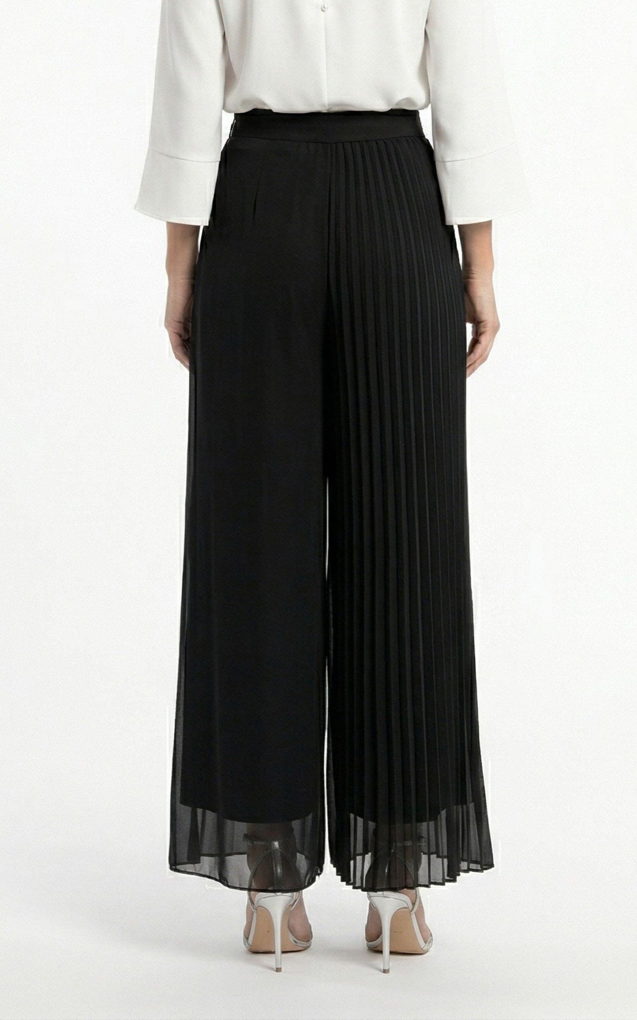 Fusta Pantalon Glenda lunga neagra [5]