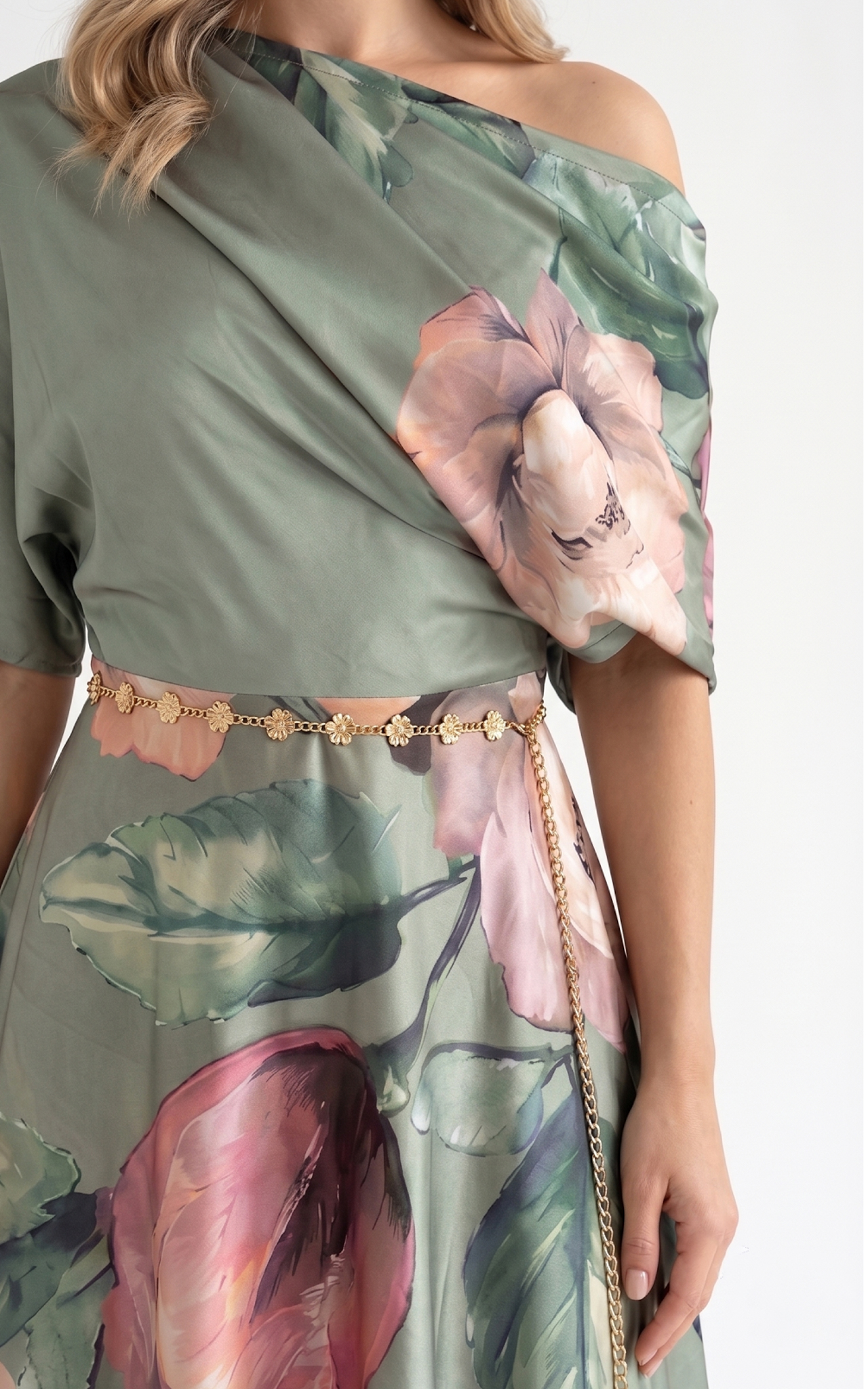 Rochie Halo midi vernil [2]
