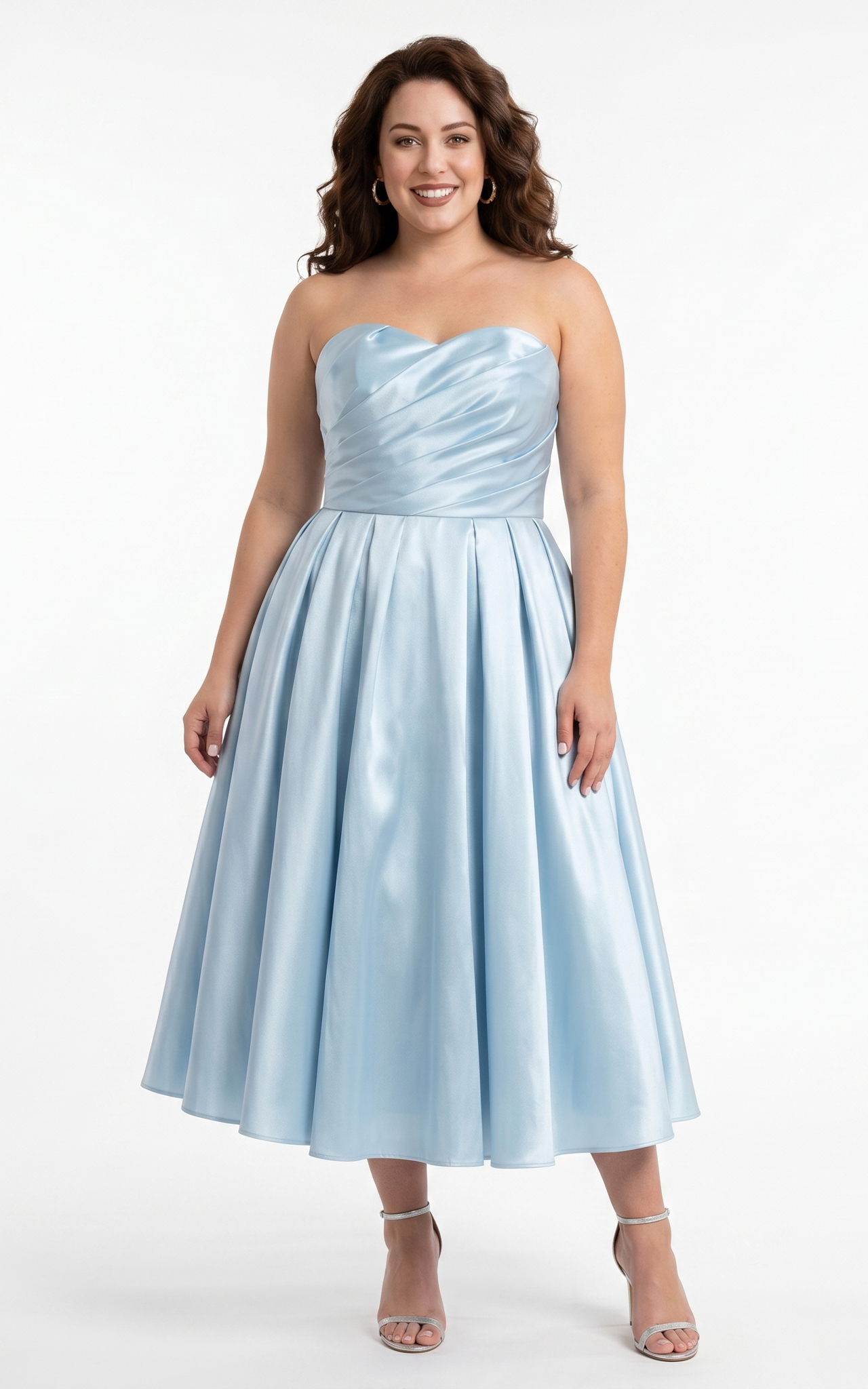 Rochie Hadleigh midi bleu [3]