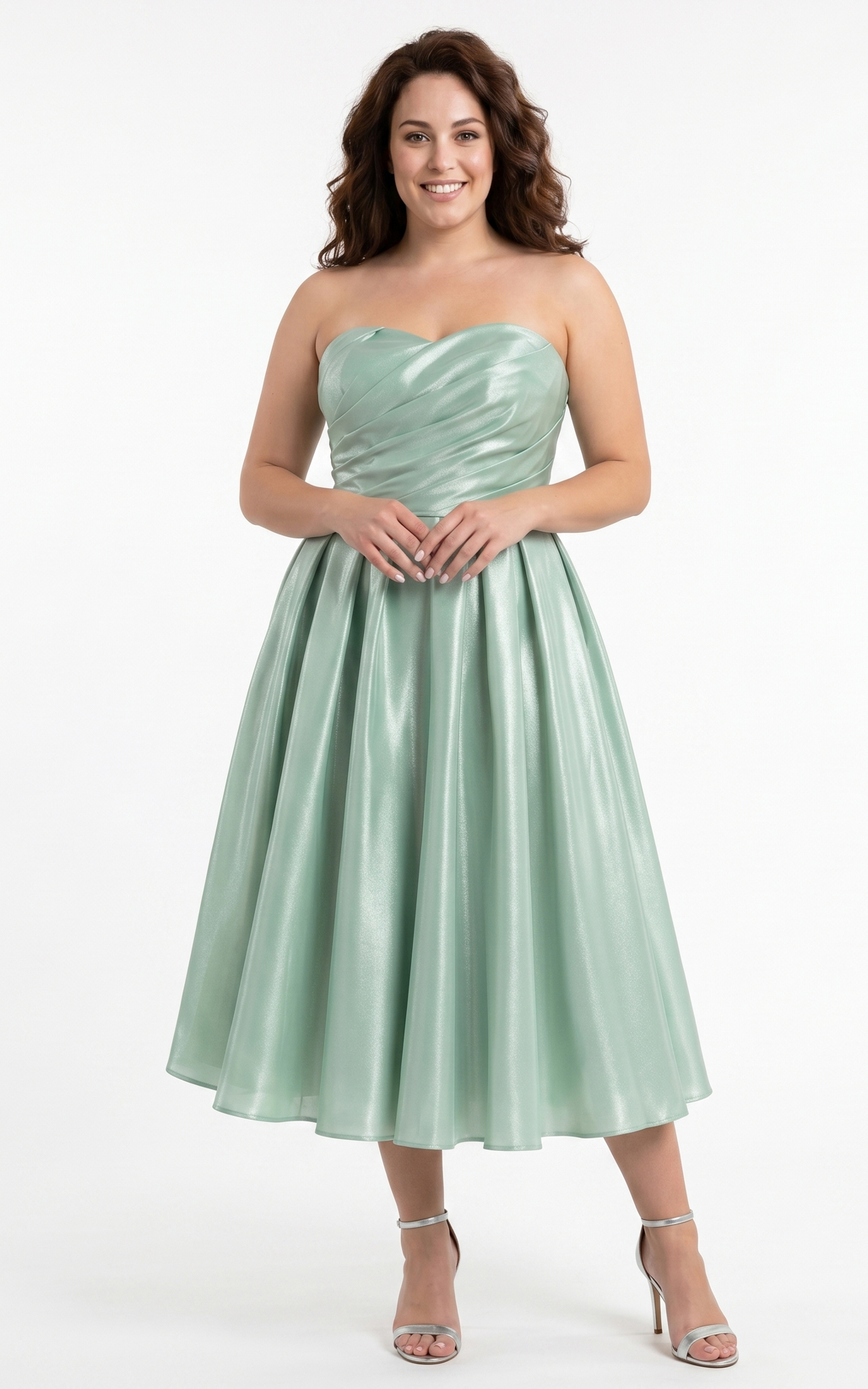 Rochie Hadleigh midi menta [4]