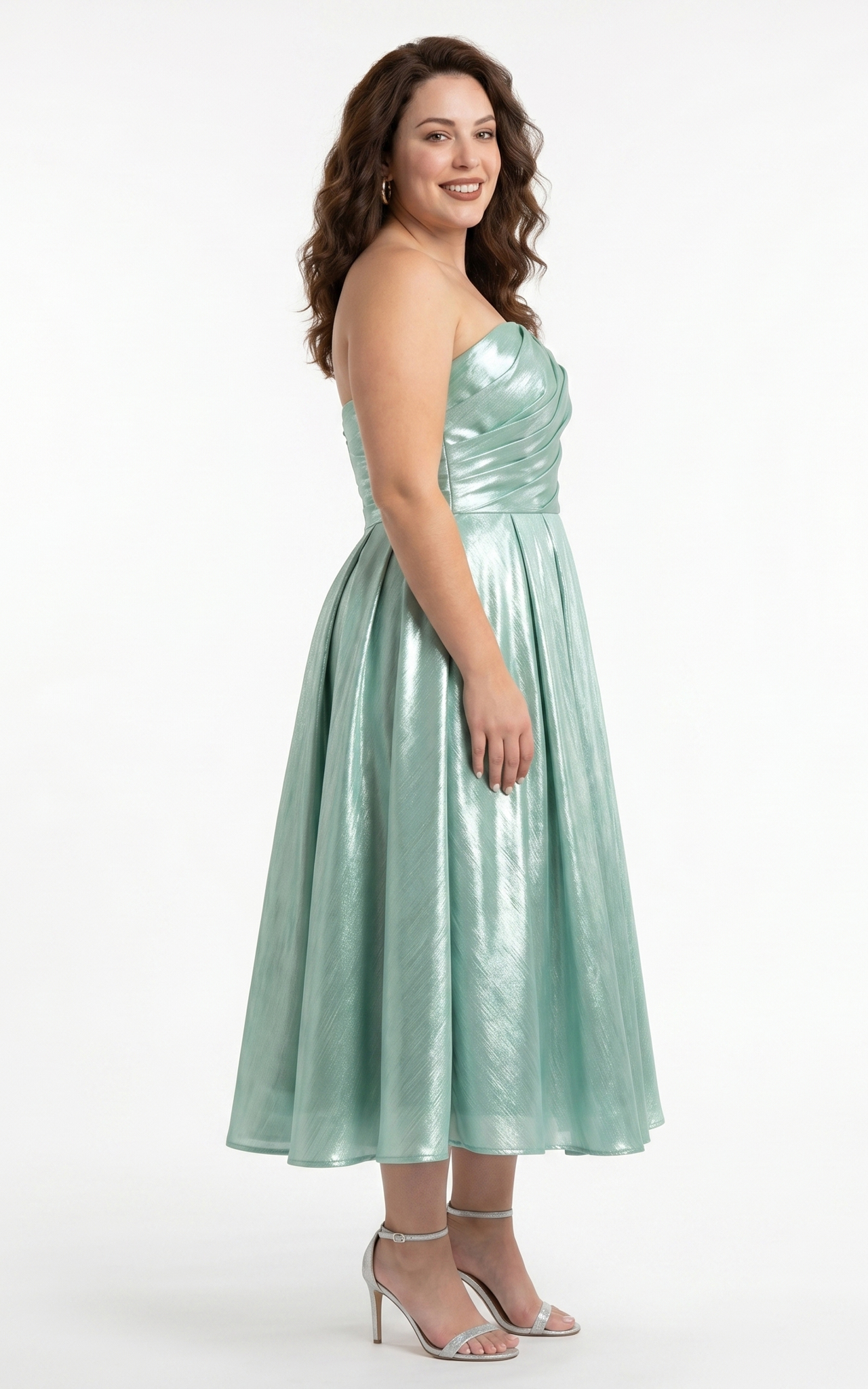 Rochie Hadleigh midi menta [5]