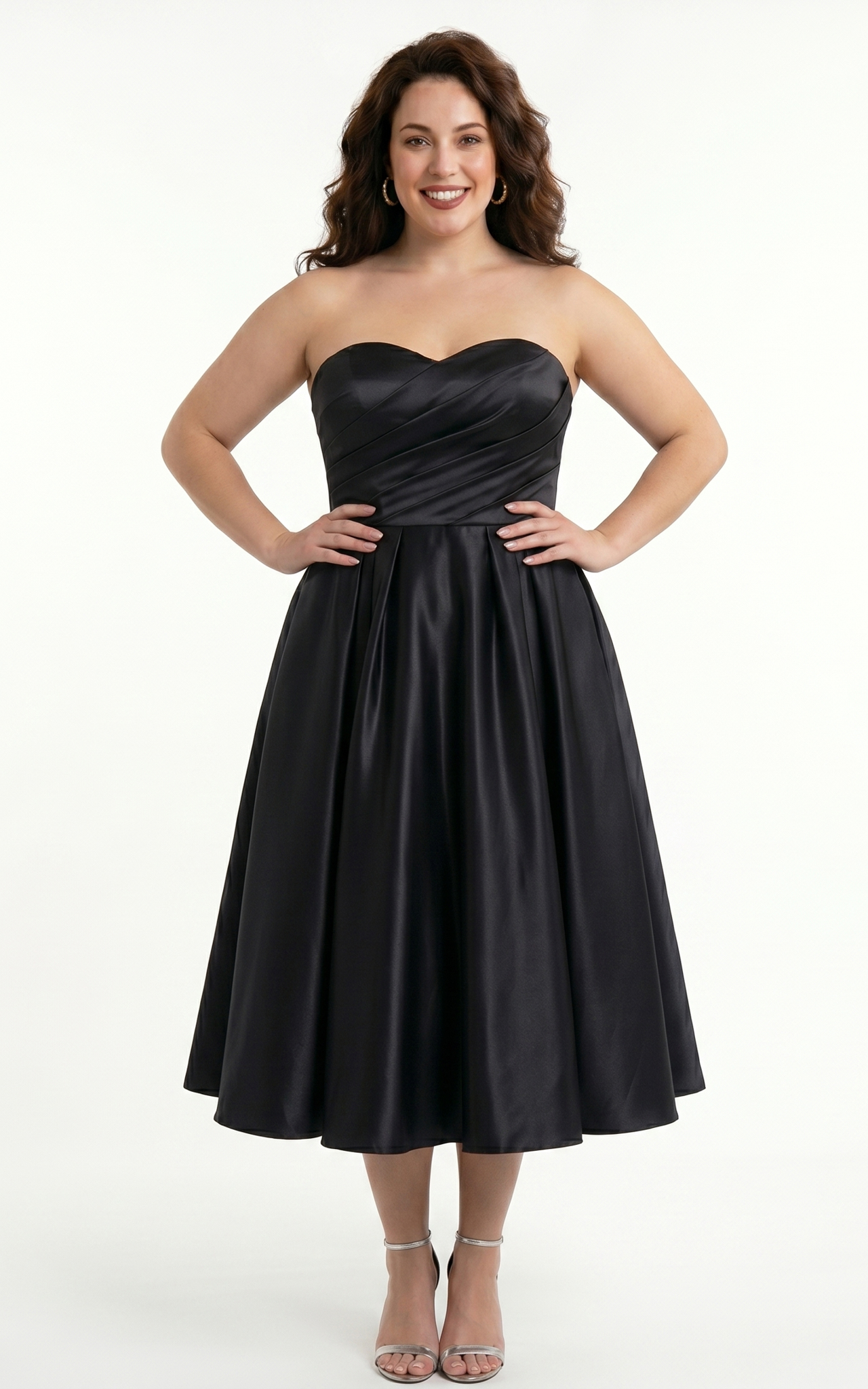 Rochie Hadleigh midi neagra [3]