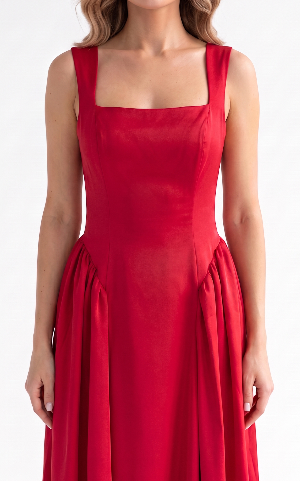 Rochie de vara Huntleigh lunga rosie [3]
