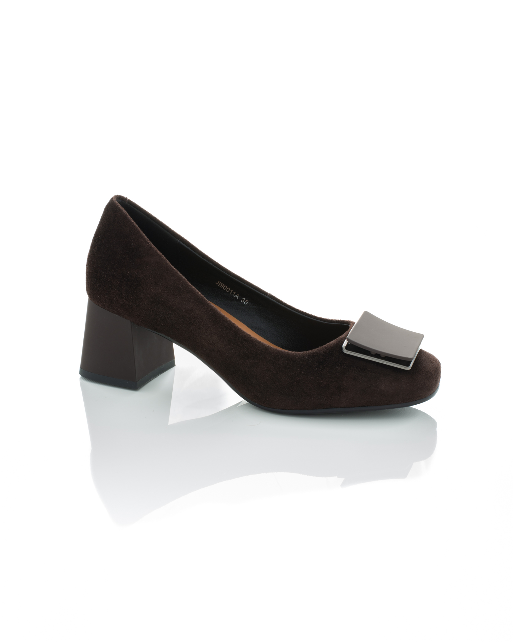 Incaltaminte - Pantofi de piele Epica de piele - 3729 - 3 cm maro