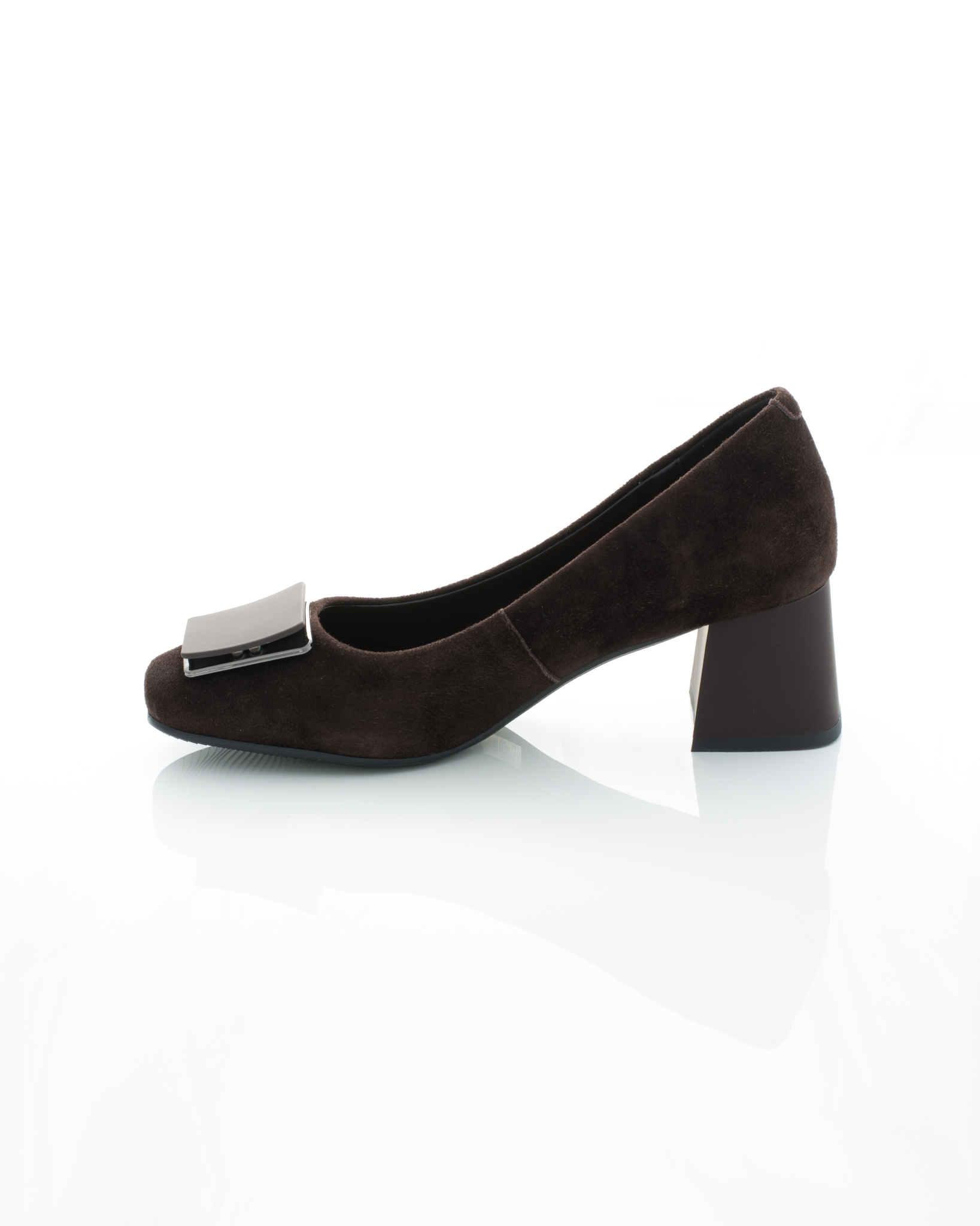 Pantofi de piele Epica de piele - 3729 - 3 cm maro [5]