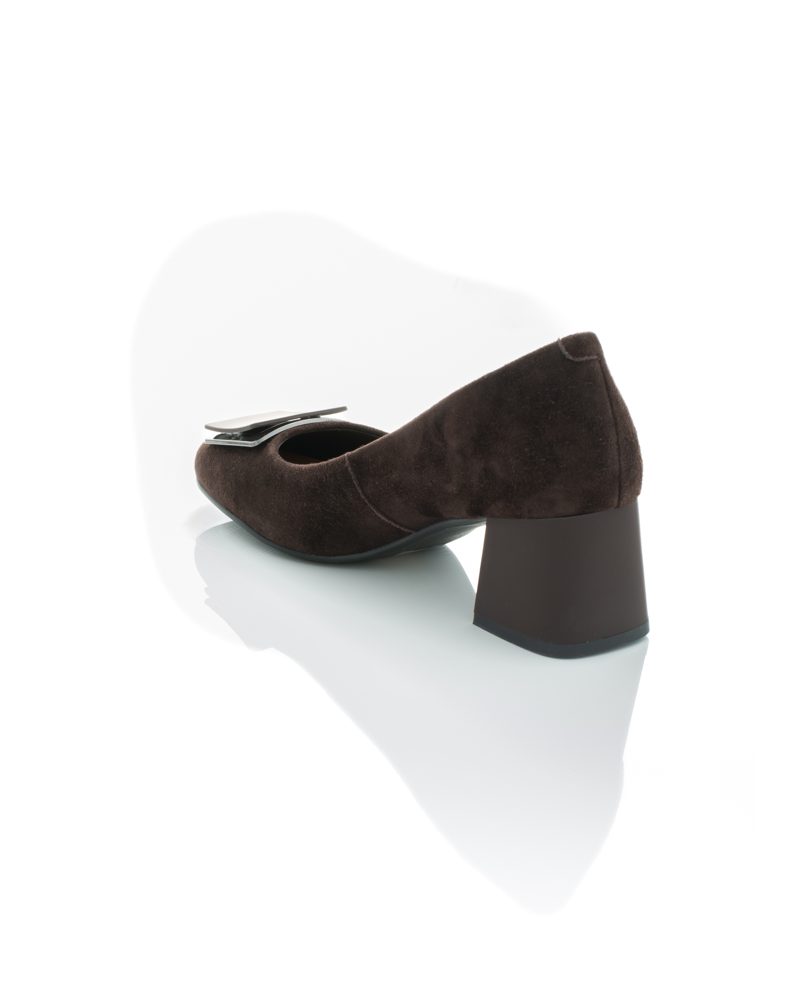 Pantofi de piele Epica de piele - 3729 - 3 cm maro [5]