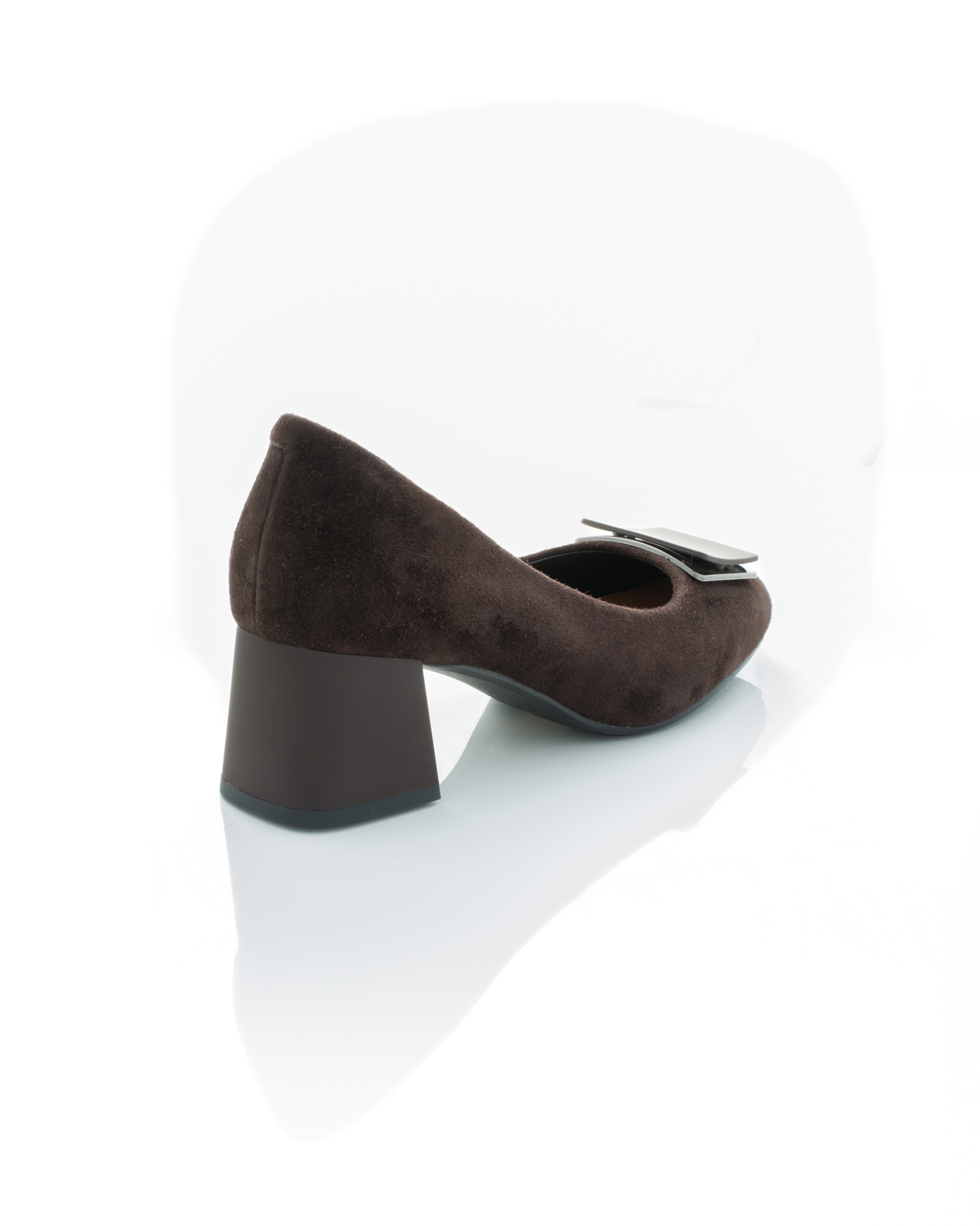 Pantofi de piele Epica de piele - 3729 - 3 cm maro [8]