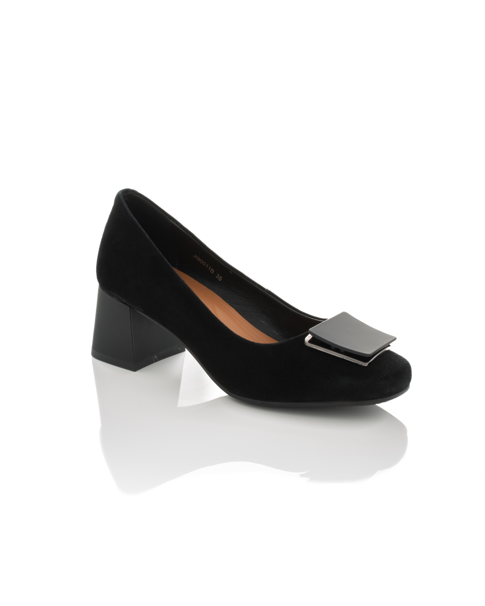 Incaltaminte - Pantofi de piele Epica de piele - 3729 - 3 cm negri