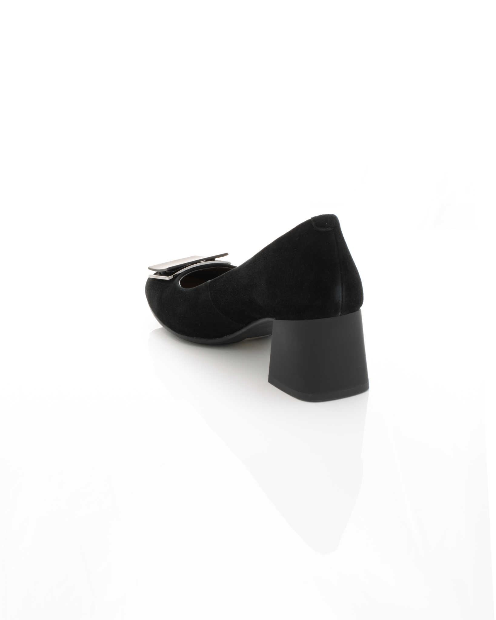 Pantofi de piele Epica de piele - 3729 - 3 cm negri [5]
