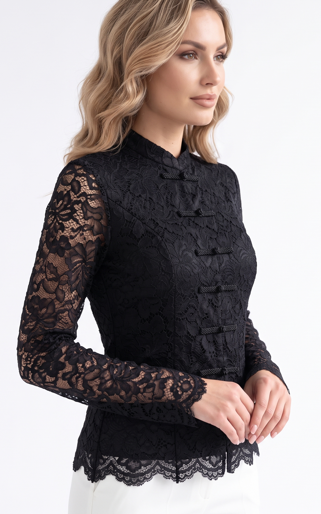 Camasa de toamnă Inaaya neagra [5]