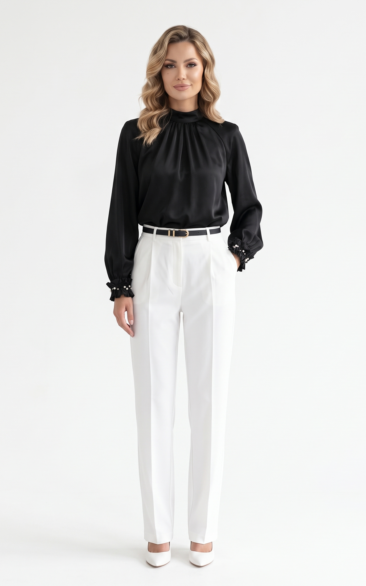 Bluza de toamnă Ines neagra [2]