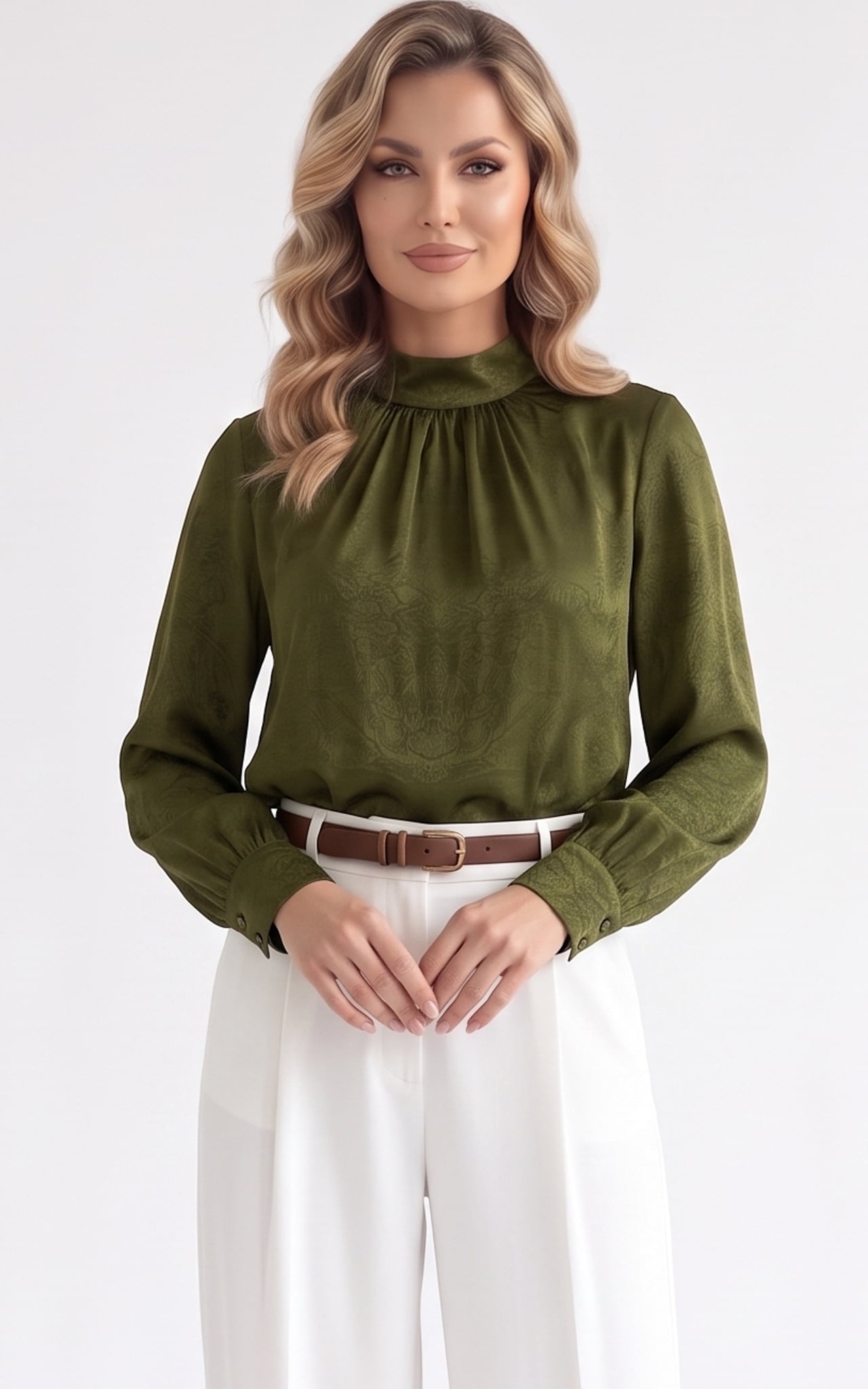 Femei - Bluza de toamnă Isadora fistic