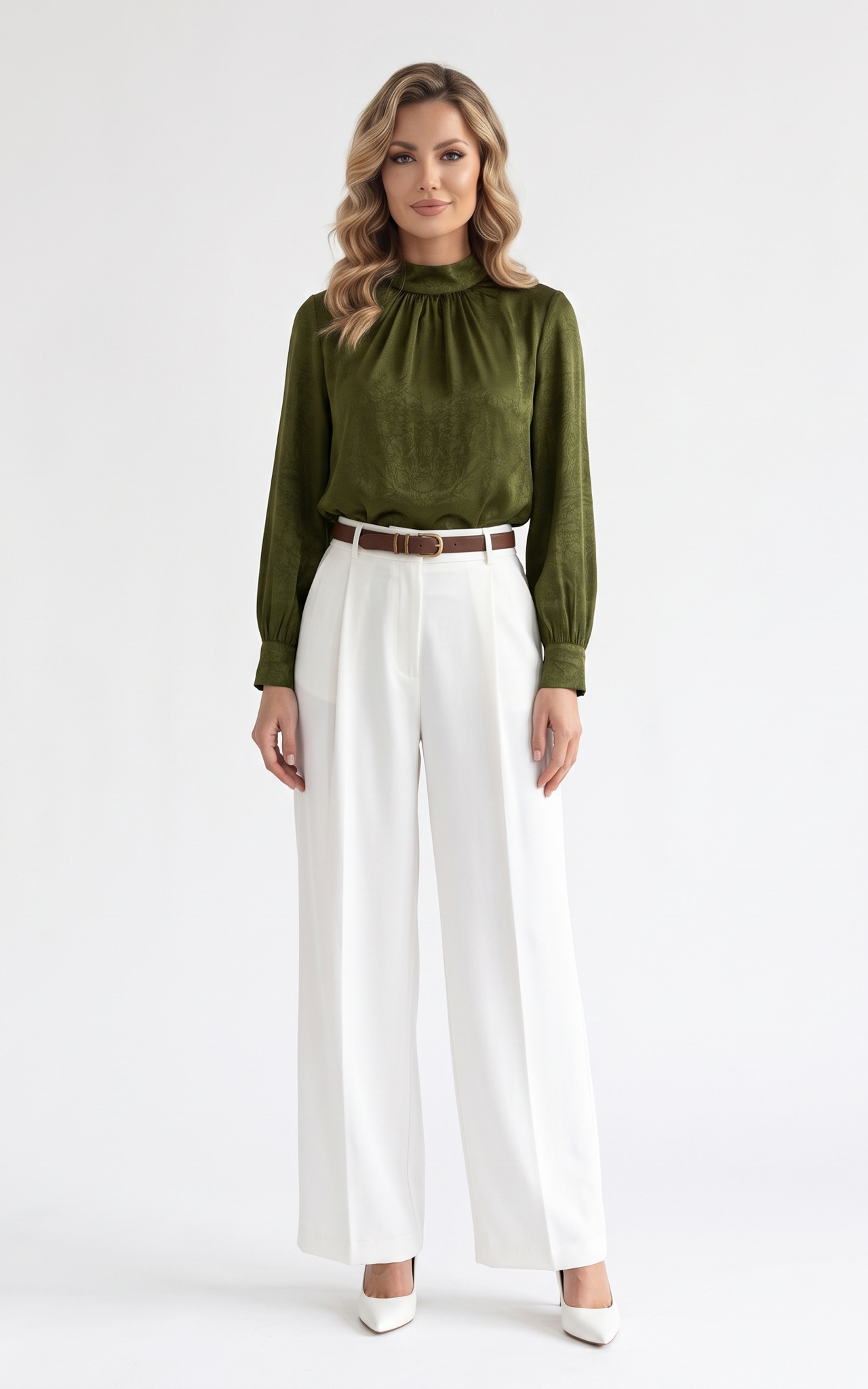Bluza de toamnă Isadora fistic [2]